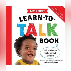 5/$25 My First Learn-to-Talk Book by Stephanie Cohen